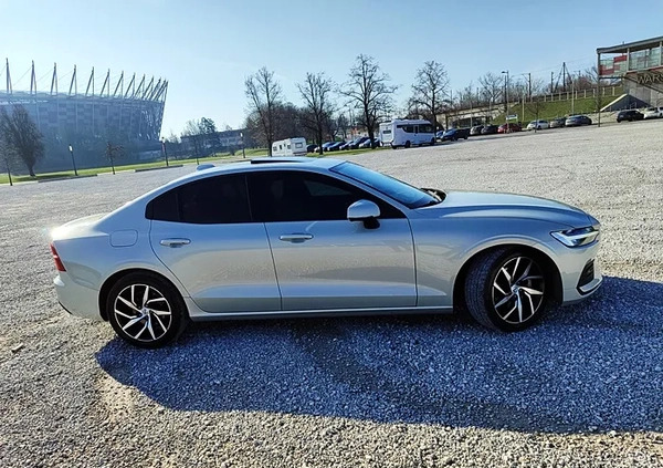 Volvo S60 cena 119900 przebieg: 56952, rok produkcji 2020 z Przedbórz małe 781